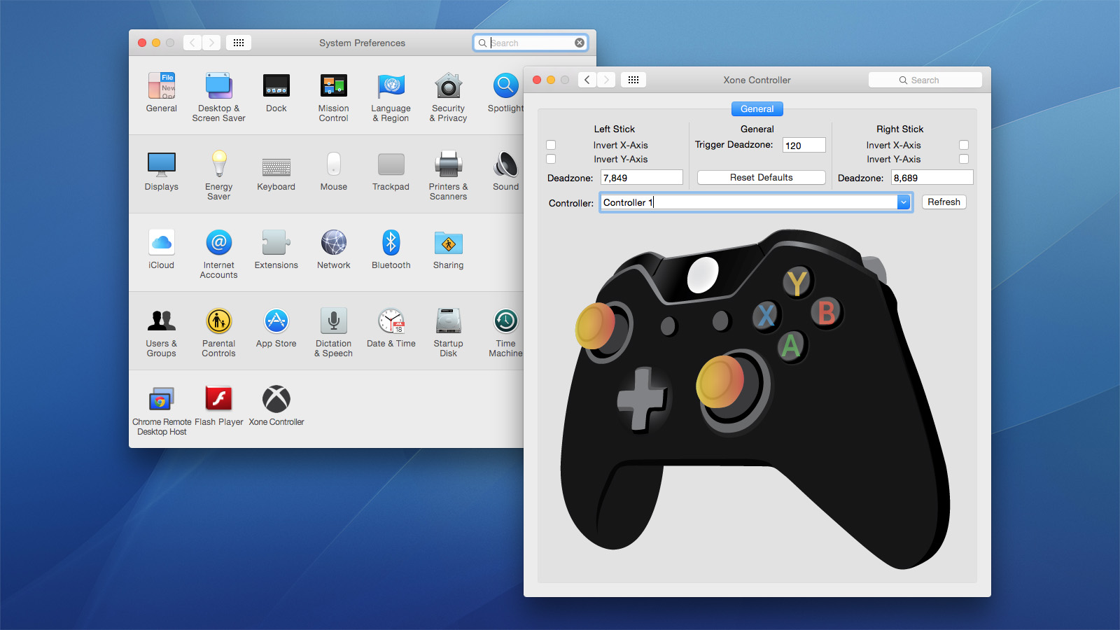 Xbox controller for mac driver